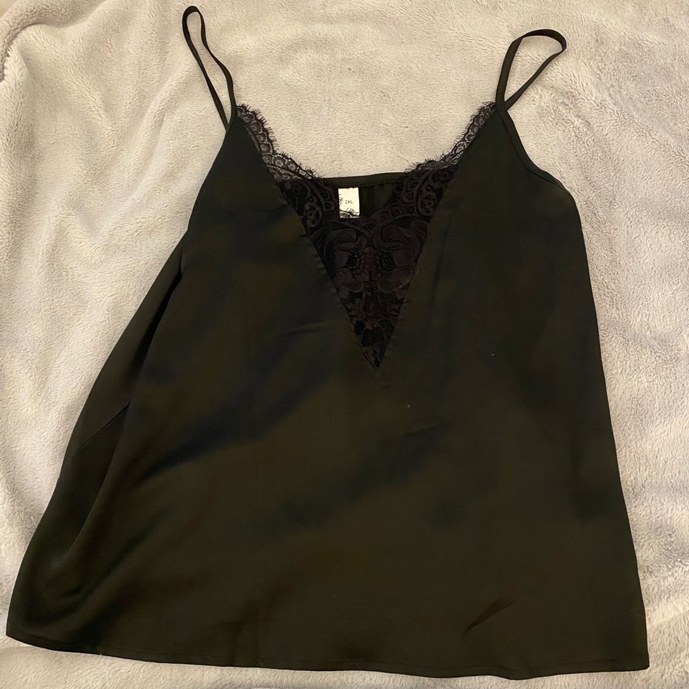 Black Lace Camisole